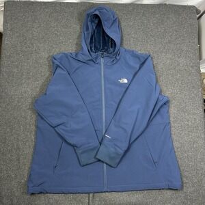 The North Face Women's 3X Fleece Lined Softshell WindWall Hooded Jacket